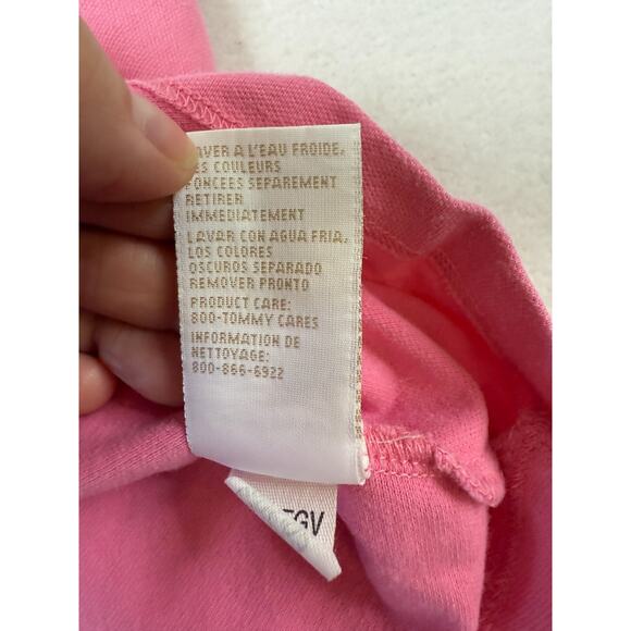 Tommy Hilfiger Y2K Large S Retro Colorblock Preppy Tenniscore Polo Tank Collar‎ - Picture 8 of 11